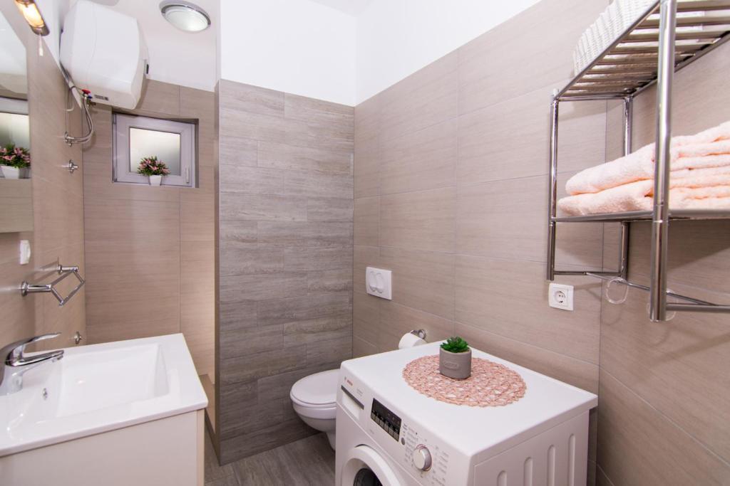 Apartmán Apartman Sun Solin Exteriér fotografie