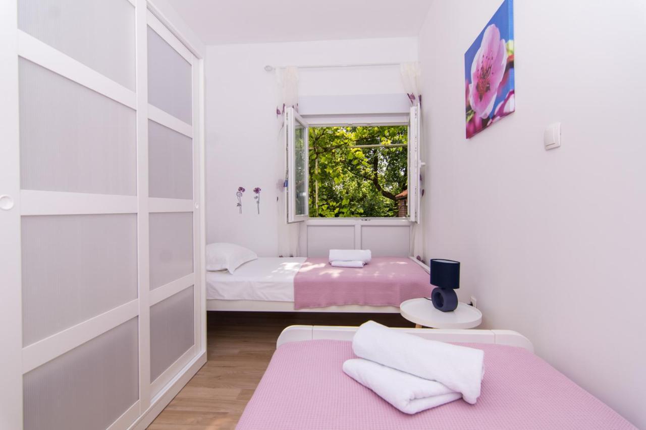 Apartmán Apartman Sun Solin Exteriér fotografie